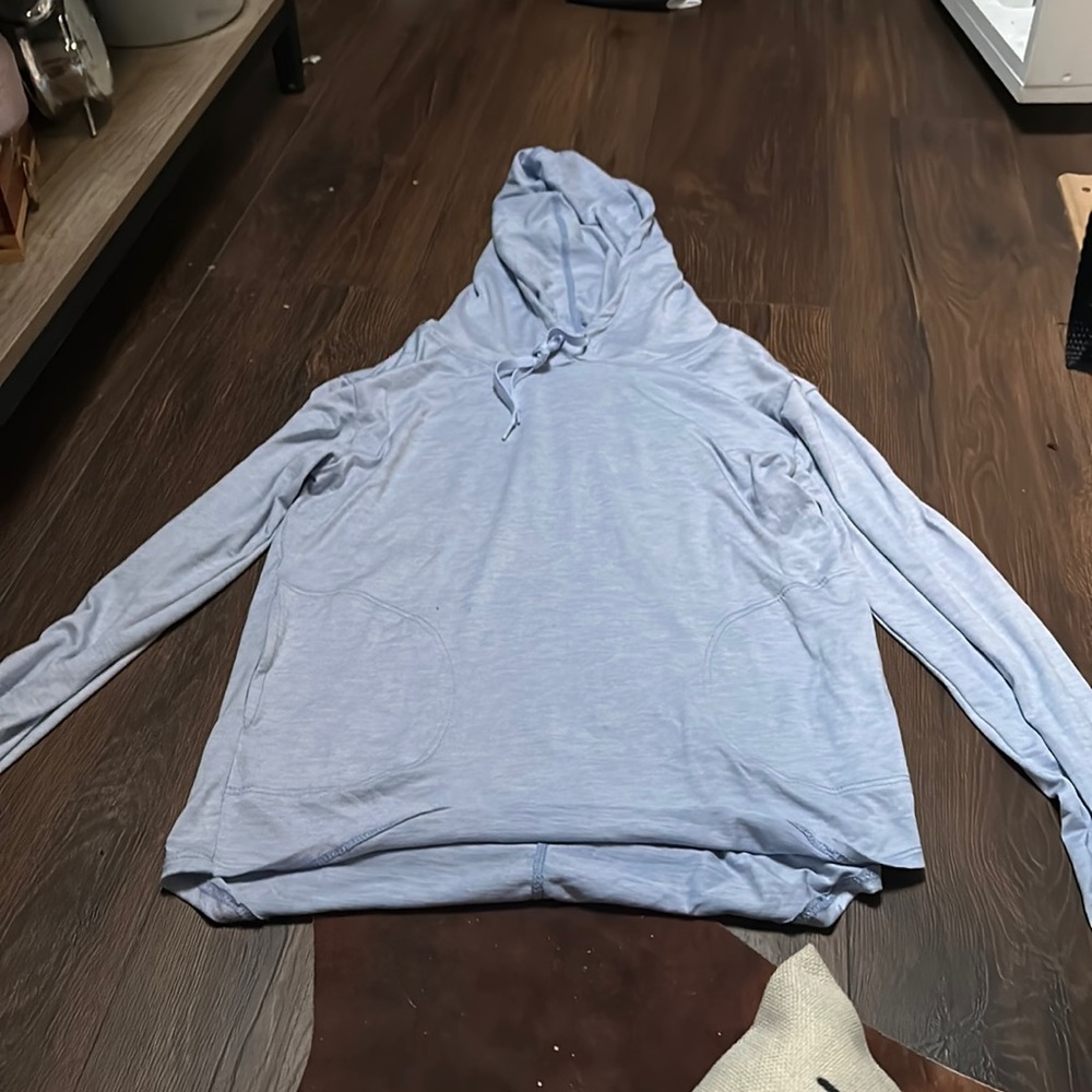 blue light hoodie